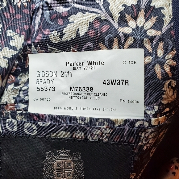 Coppley Reba 1865 Wool Blue Sz 43W 37R - Picture 11 of 13